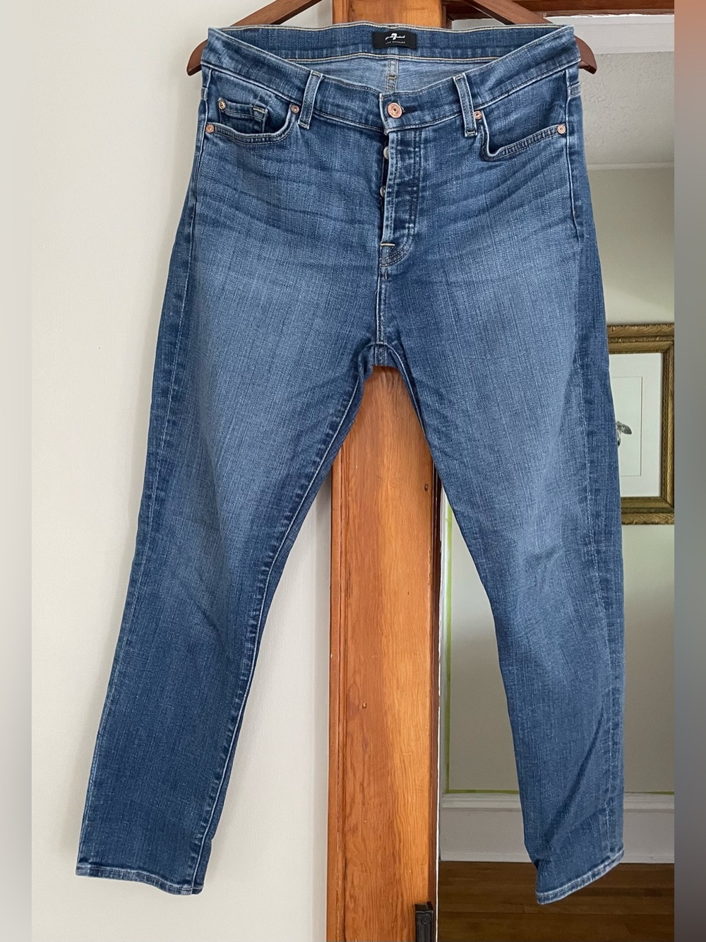 7 for all mankind Josefina boyfriend jeans Sz 29